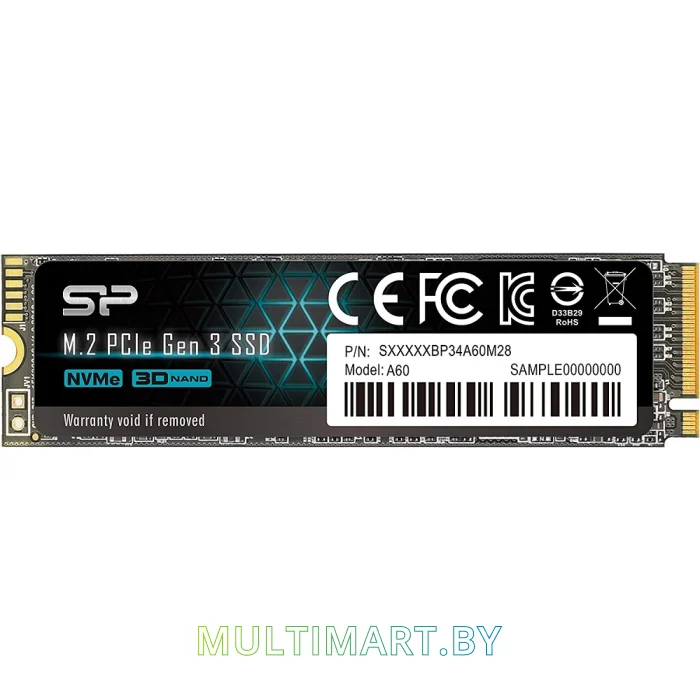 SSD диск Silicon-Power P34A60 512GB SP512GBP34A60M28